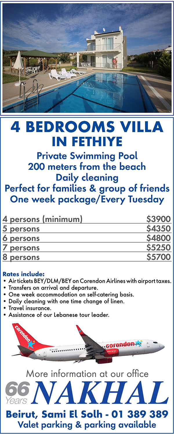 Fethiye Tulip Villa July
